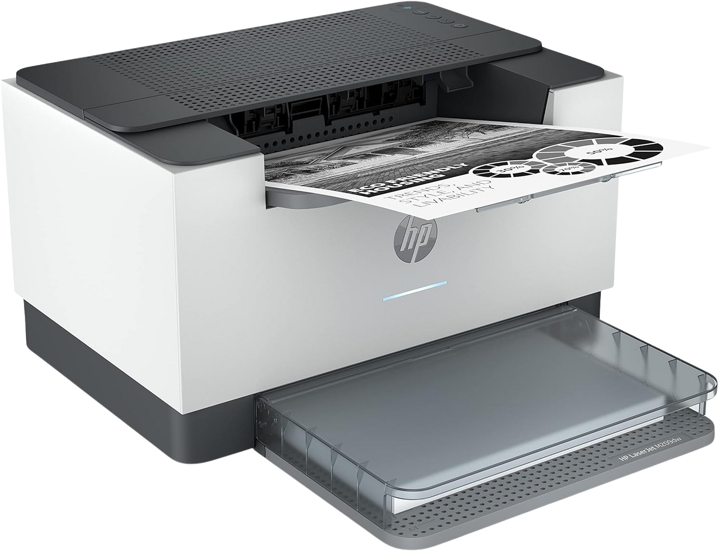 HP LaserJet M209dw Wireless Black & White Printer | 1 Year Limited Warranty | 2-sided printing | 150-sheet input tray Auto-On/Off technology | Best for small businesses and home offices