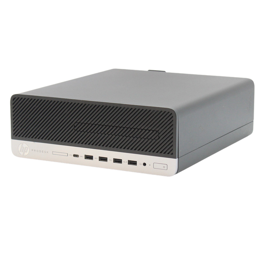 HP ProDesk 600 G5 SFF PC Intel i5 8500 8GB RAM 256GB SSD WiFi Windows 11 Pro (Renewed) Condition Good