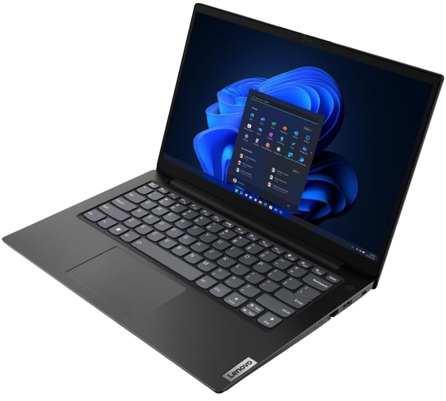Lenovo V14 Gen 4 ABP Laptop AMD Ryzen 5 7430U 8GB RAM 256GB SSD 14 FHD TN Display Windows 11 Pro Integrated Radeon Graphics WiFi 6 USB Type-C HDMI Business Black 1 Year Warranty - 82YX005EUK