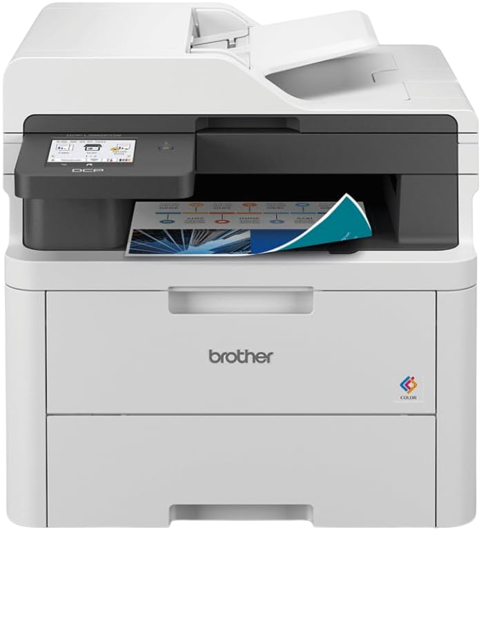 Brother DCP-L3560CDW 3-in-1 Colour Wireless LED Printer | Print, copy & scan | USB 2.0 |A4|UK Plug