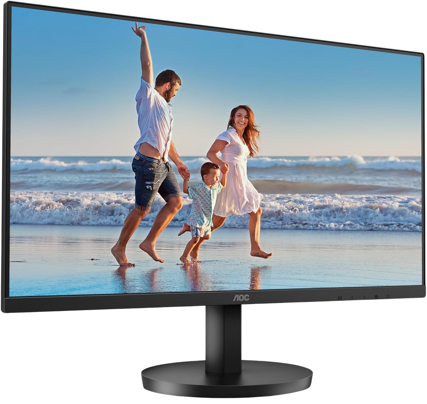 AOC 24B3HA2 24 inch FHD Monitor 120Hz, IPS Panel, 4ms GtG, , Speakers, (1920x1080 HDMI 1x 1.4 ) Black